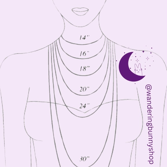 Labradorite Copper Spiral Necklace Handmade by Wandering Bunny LLC - Picture 6 of 9